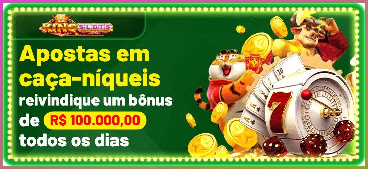Aplicativo móvel kingslots para iOS e Android
